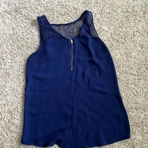 Express lace tank top
